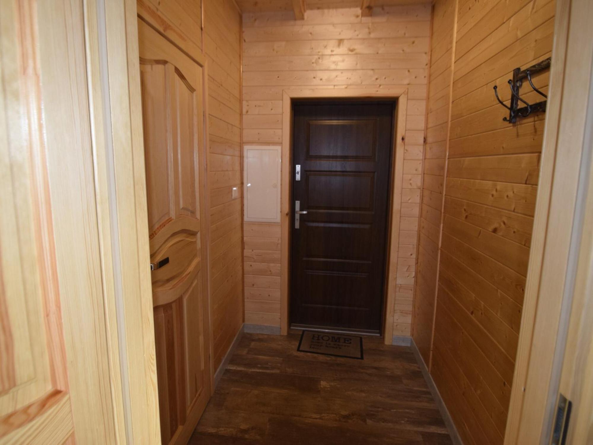 Wooden Holiday Home In Skrzynia With Terrace Osiek  ภายนอก รูปภาพ