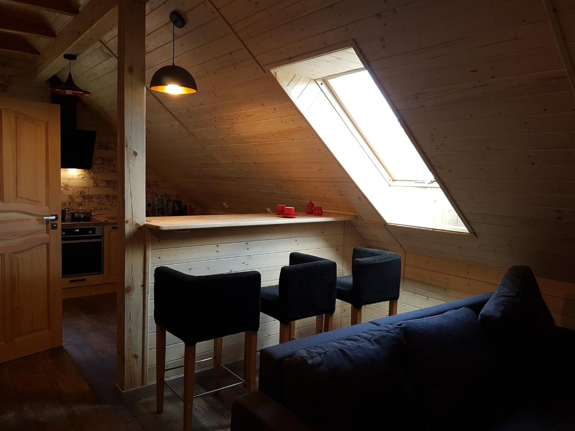 Wooden Holiday Home In Skrzynia With Terrace Osiek  ภายนอก รูปภาพ